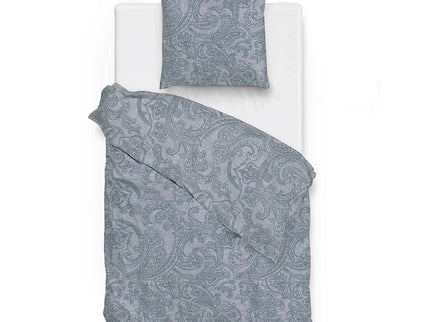 Zo!Home Dekbedovertrek Katoen-Flanel - Paisley di Lino - Denim