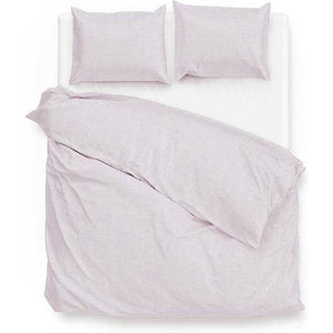 Zo!Home Dekbedovertrek Katoen - Lino - Grey Lilac