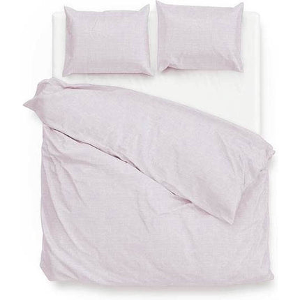 Zo!Home Dekbedovertrek Katoen - Lino - Grey Lilac