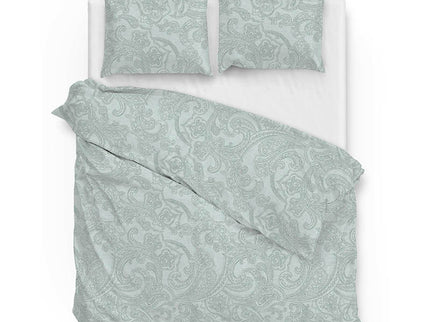 Zo!Home Dekbedovertrek Katoen - Paisley di Lino - Mint Green