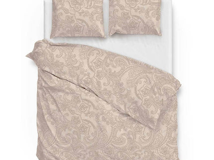 Zo!Home Dekbedovertrek Katoen - Paisley di Lino - Sandy Beige