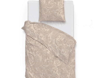 Zo!Home Dekbedovertrek Katoen - Paisley di Lino - Sandy Beige