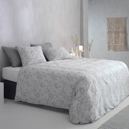 Zo!Home Dekbedovertrek Katoen-Satijn - Fiora di Satinado - Ash Grey