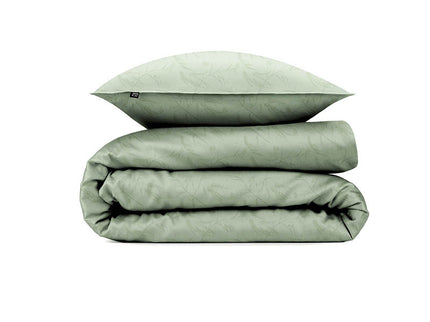 Zo!Home Dekbedovertrek Katoen-Satijn - Fiora di Satinado - Foam Green