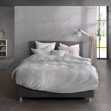 Zo!Home Dekbedovertrek Katoen-Satijn - Satinado - Ash Grey