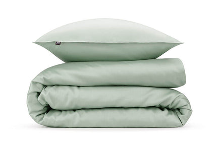 Zo!Home Dekbedovertrek Katoen-Satijn - Satinado - Foam Green