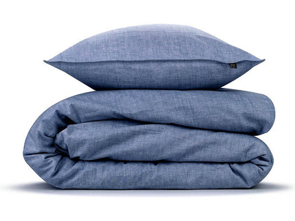 Zo!Home Dekbedovertrek Lino - Bonnet Blue
