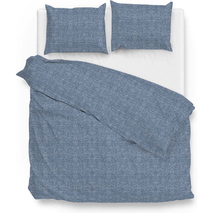Zo!Home Dekbedovertrek Lino - Urban Blue