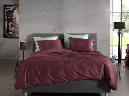 Zo!Home Dekbedovertrek Satinado - Mauve Lilac