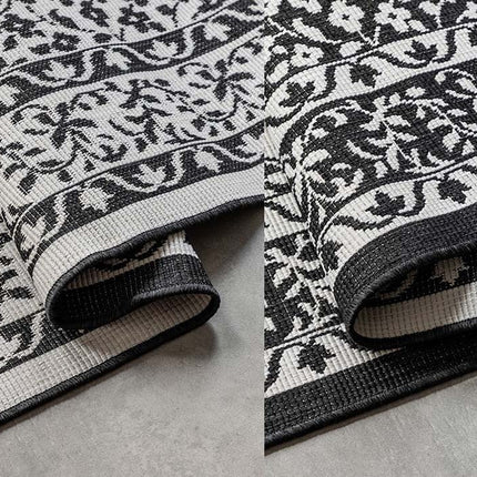 Dubbelzijdig Buitenkleed Meekly - Zwart