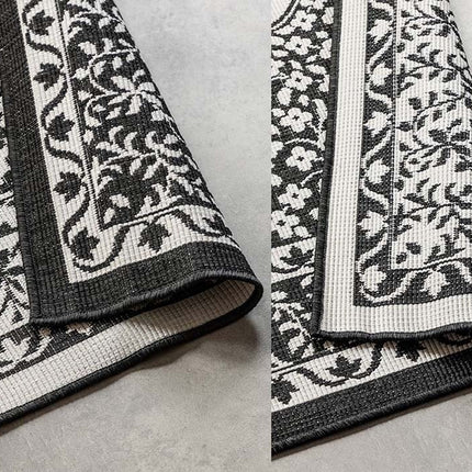 Dubbelzijdig Buitenkleed Meekly - Zwart
