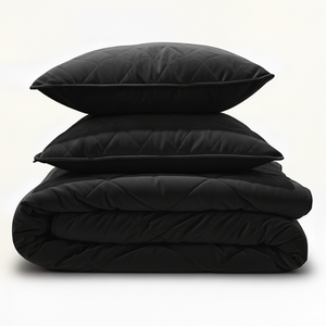 Lazy Dekbed Zonder Overtrek - Velvet - Zwart