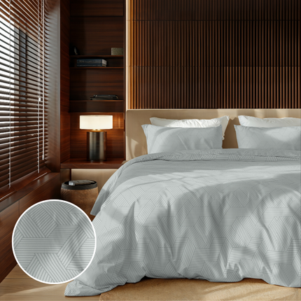Zydante Dekbedovertrek Embossed Geometric