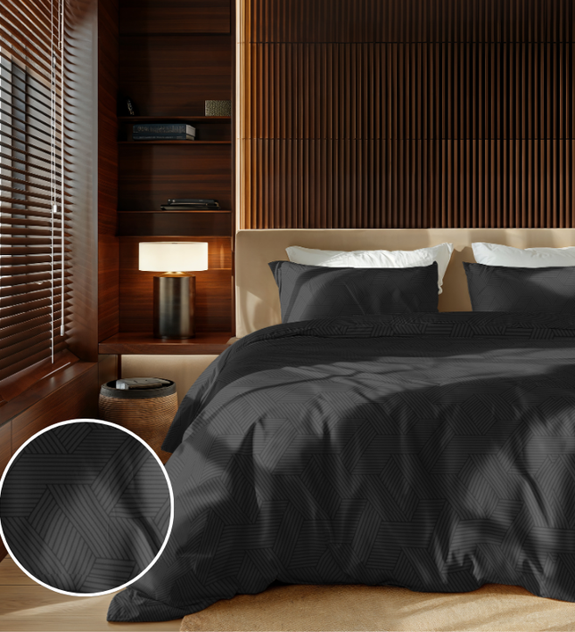 Zydante Dekbedovertrek Embossed Geometric