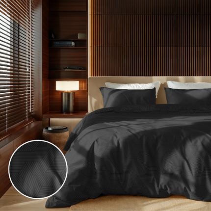 Zydante Dekbedovertrek Embossed Geometric