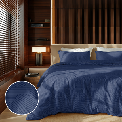 Zydante Dekbedovertrek Embossed Geometric