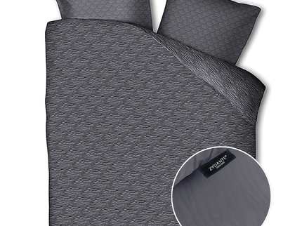 Zydante Dekbedovertrek Embossed - Zebra