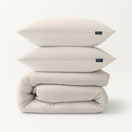 Zydante Dekbedovertrek Mousseline  - Off White