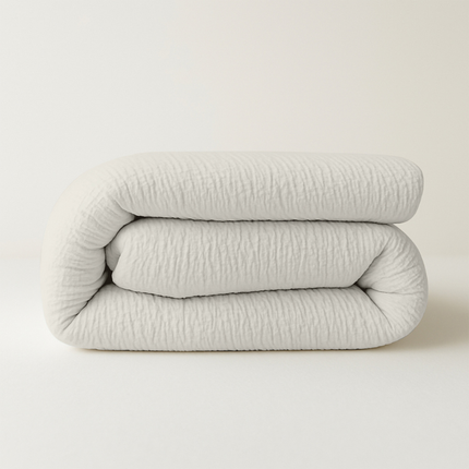 Zydante Easy Dekbed & Dekbedovertrek in 1 - Mousseline - Off White