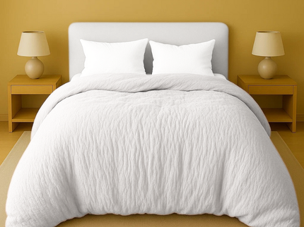 Zydante Easy Dekbed & Dekbedovertrek in 1 - Mousseline - Off White