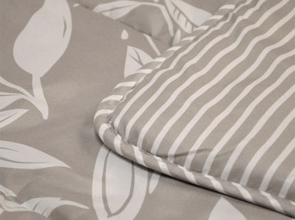 Zydante Easy Dekbed Grey Leafs