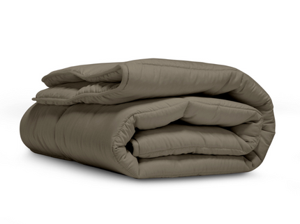 Zydante Easy Dekbed Stone Washed - Bruin/Taupe