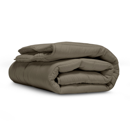Zydante Easy Dekbed Stone Washed - Bruin/Taupe